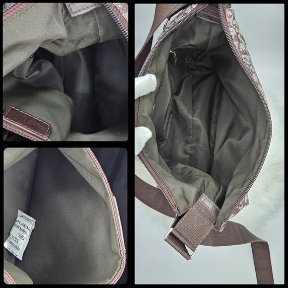 Christian Dior Brown Oblique Canvas Messenger Bag - Picture 14 of 17